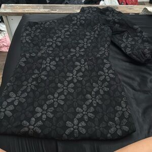 black boutique dress